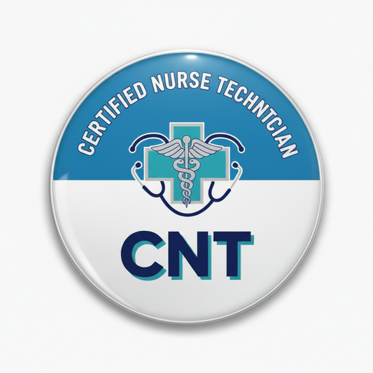 Certified Nurse Technician Pinback 2.25-inch