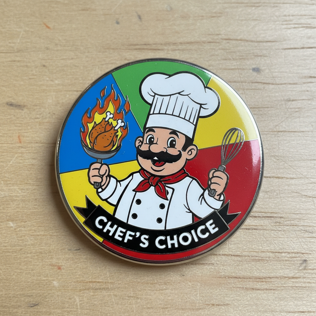 Chef Pinback 2.25-inch