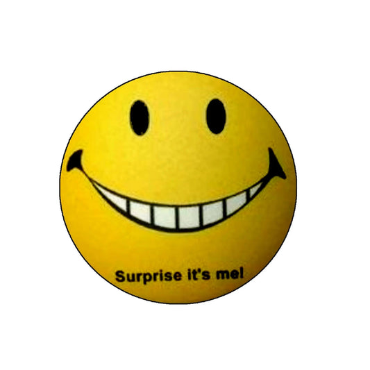 Chic Smile Emoticon v2 Pinback 2.25-inch - My Pinbacks