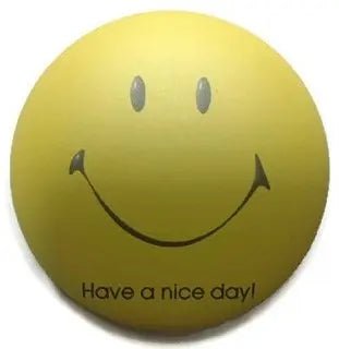 Chic Smile Emoticon v5 Pinback 2.25-inch - My Pinbacks