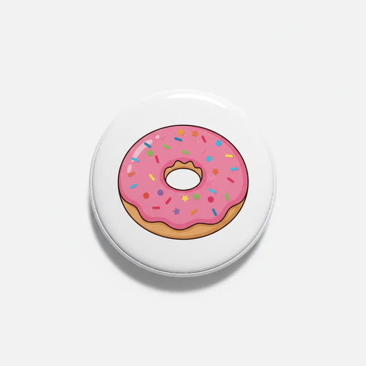 Classic Donut Pinback 2.25-inch