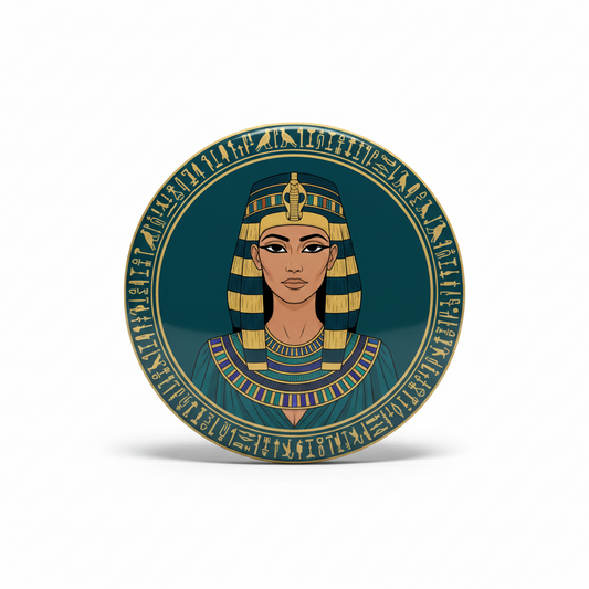 Cleopatra Queen Ptolemaic Egypt Pinback 2.25-inch