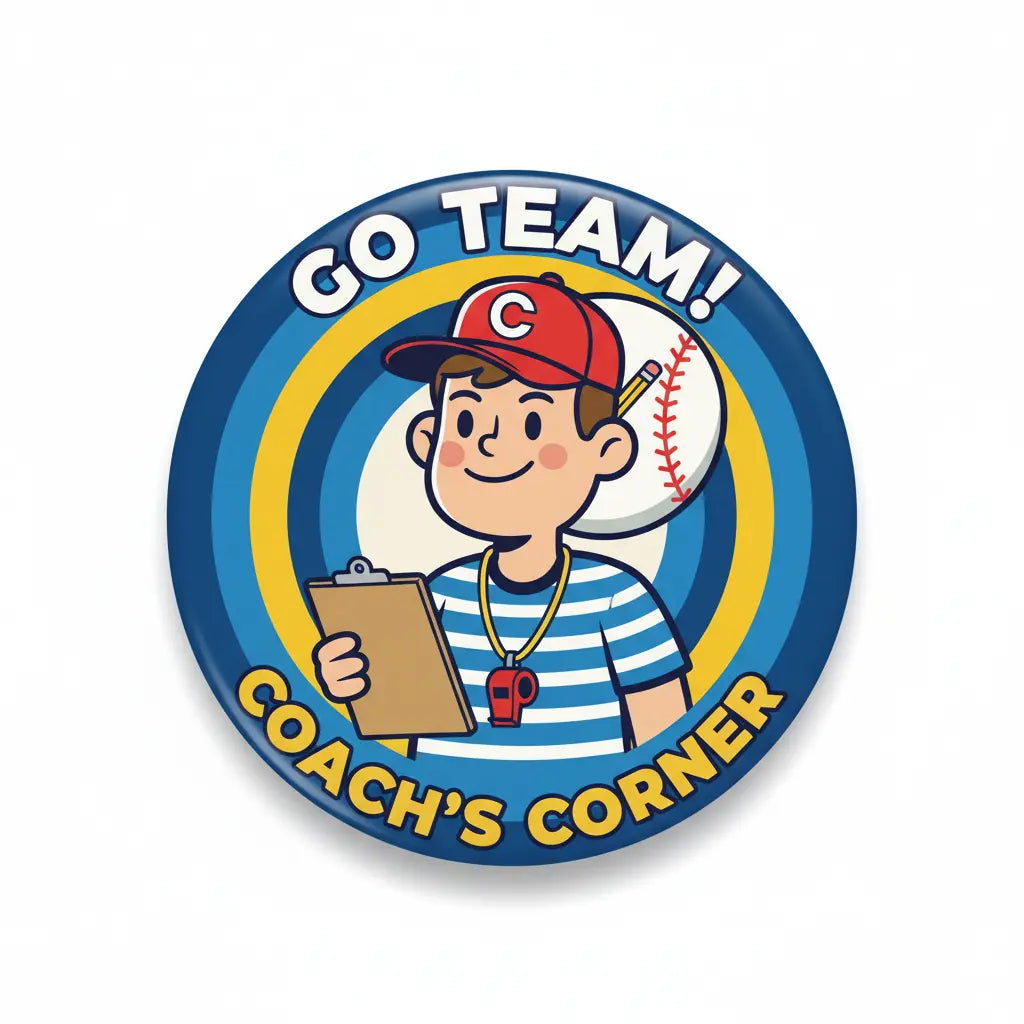 Coach Pinback 2.25-inch