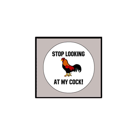 Crête de la famille Cock 3" Armoiries Pinback