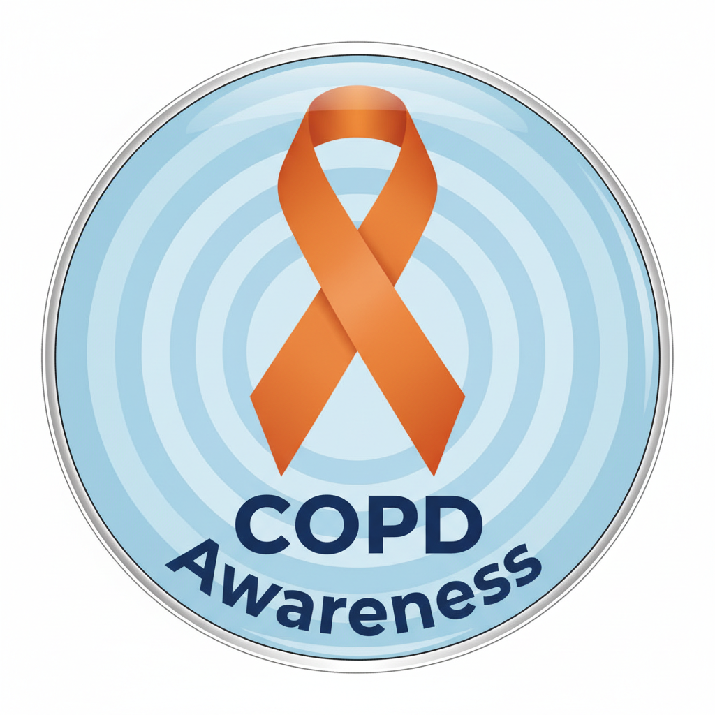 COPD Awareness Pinback 2.25-inch