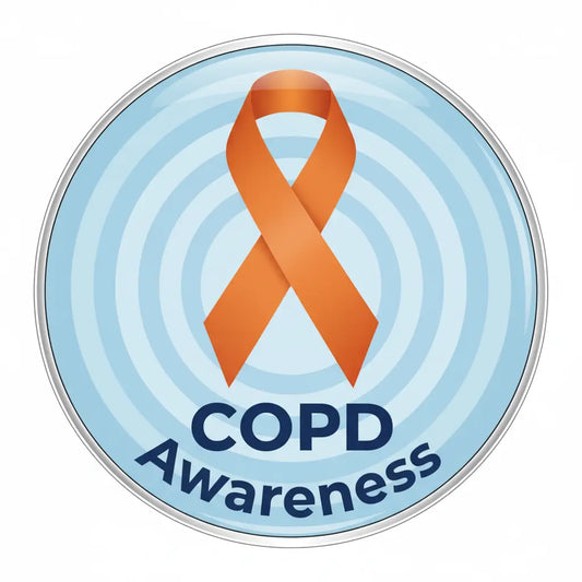 COPD Awareness Pinback 2.25-inch