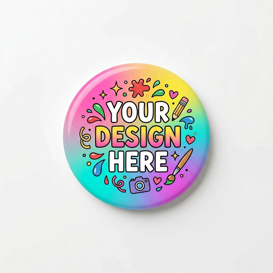 Custom 3-Inch Pinback Buttons – 100-Pack