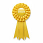 Custom Pin Rosette Yellow Ribbon - My Pinbacks