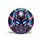 Cyberpunk Helmet Pinback 2.25-inch