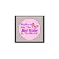 2.25-inch pink pinback button with “My Sister Has The Best Sister In The World!” text and butterfly