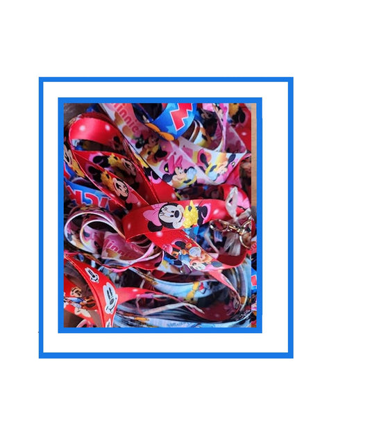 3 Pcs Set Cartoon Popular Kids Beautiful Themed Lanyard Hook Default Title