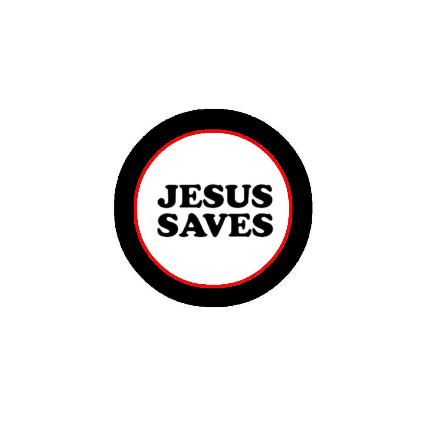 10 Pcs Jesus Saves Religious Badges Pinback 1.25" for Jackets, Backpacks, etc.
