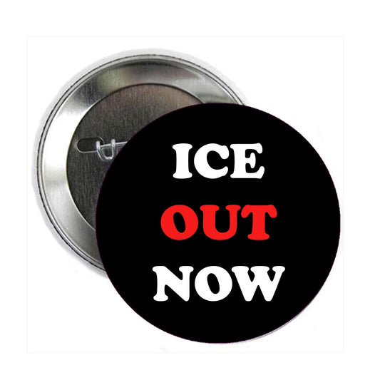 5 Pcs Set Mini 1.25-inch small ICE OUT Now Anti-ICE, Political Protest, Event 1.25-inch Pin Back, Badge, small pin badge brooch MINI