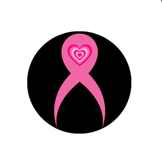 5 Pcs Pink Ribbon Cancer Awareness Pinback Button Pin Karl Marxism Pinback for Jackets, Backpacks, small 1.25" v2