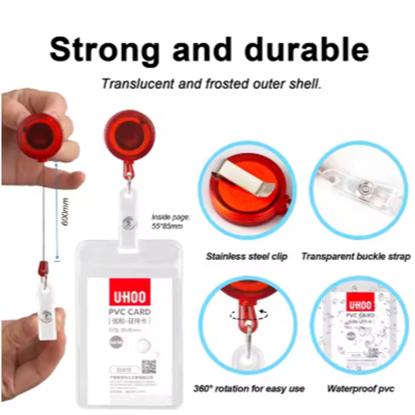 Brazil National Flag Sports Soccer Badge Reels Cute Felt Retractable Badge Reels Themed Badge Holders Gift for Nurses Doctors ID Badges Name Cards Lanyards Holidays 1.45"