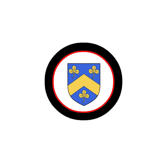 Lynch 3-inch Coat of Arms Fridge Round Pinback Badge Brooch Pin Back Default Title