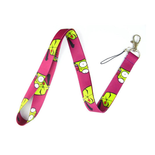 Zim Invader Lanyard Keychain Holder