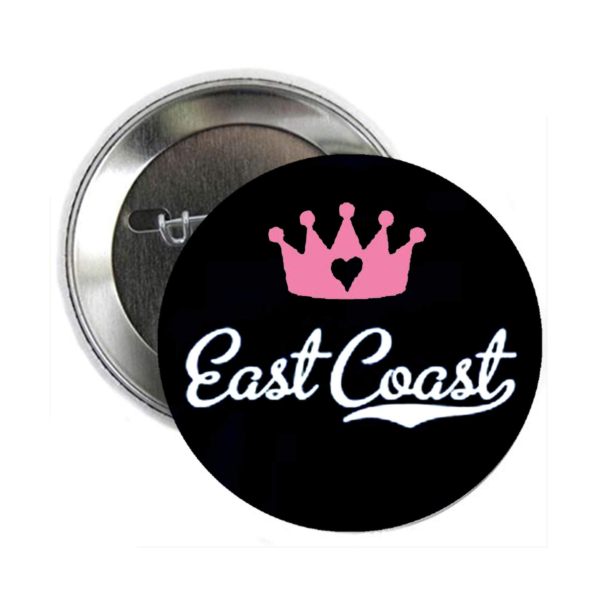 Jersey Girl East Coast Princess Woman Fun Style 2.25-inch Pinback Default Title