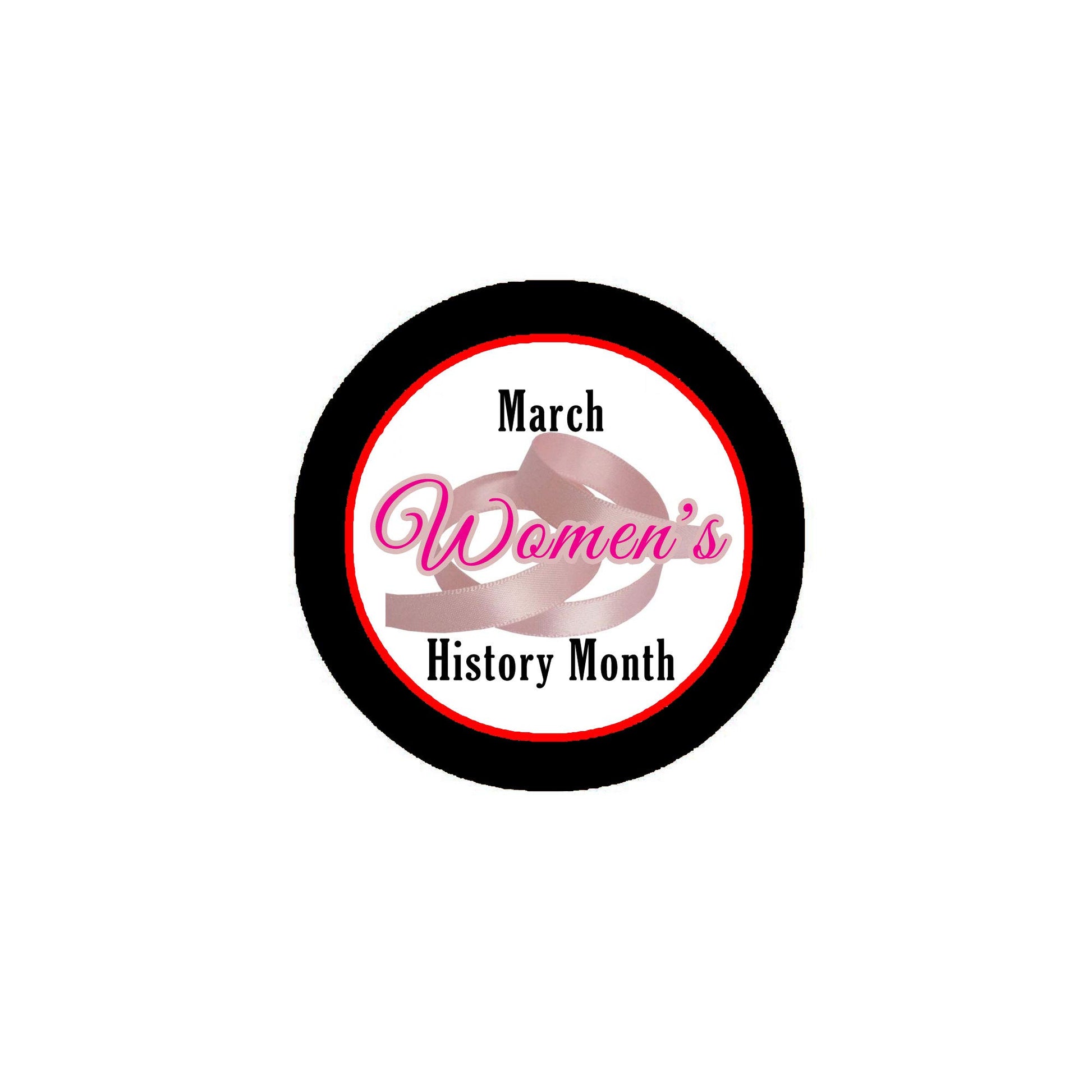10 Pcs March Women's History Month Pinback 2.25-inch Default Title