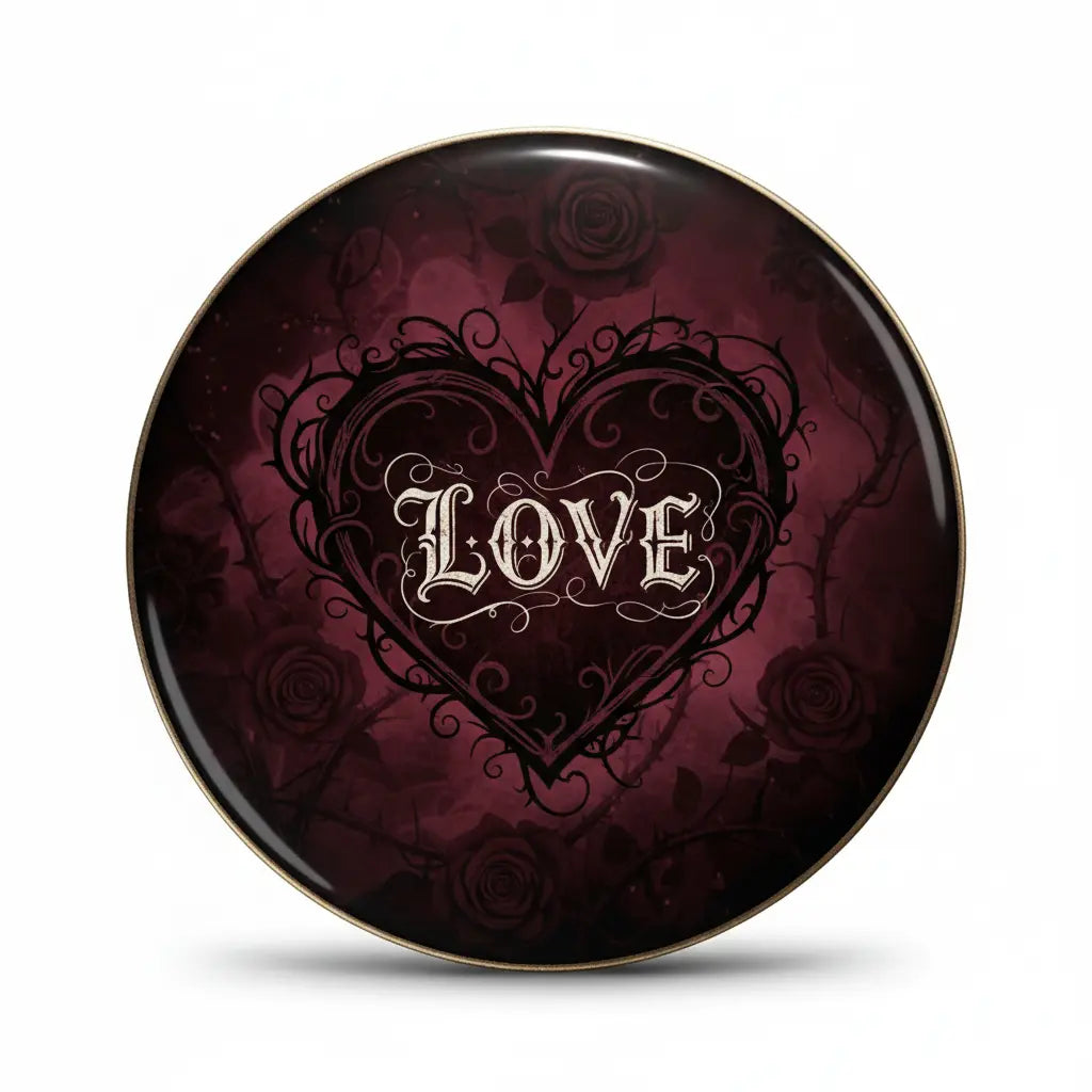 Dark Love Pinback 2.25-inch