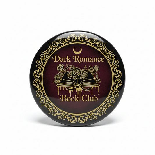 Dark Romance Book Club Pinback 2.25-inch