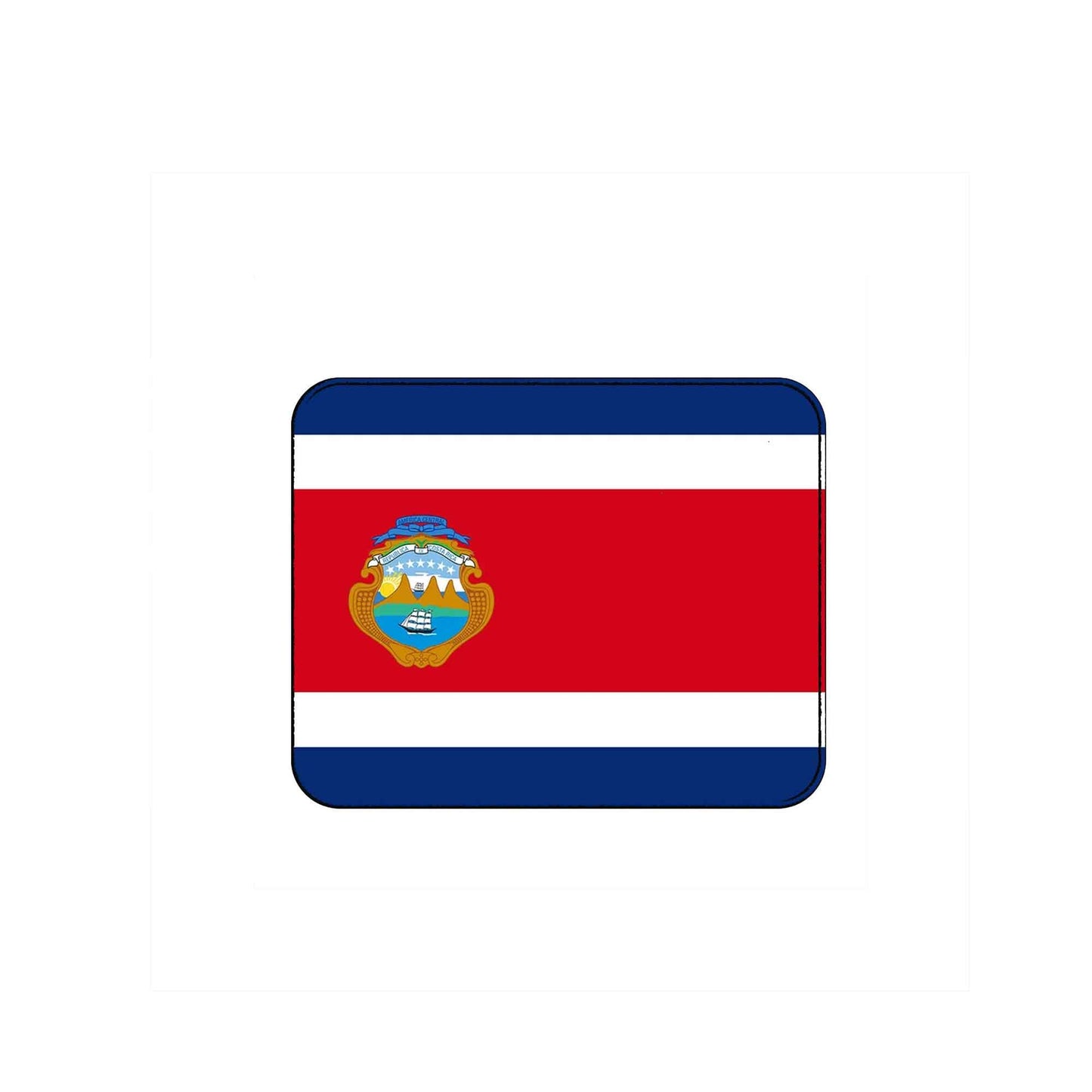 Costa Rica Country Flag Mouse Pad for Computers