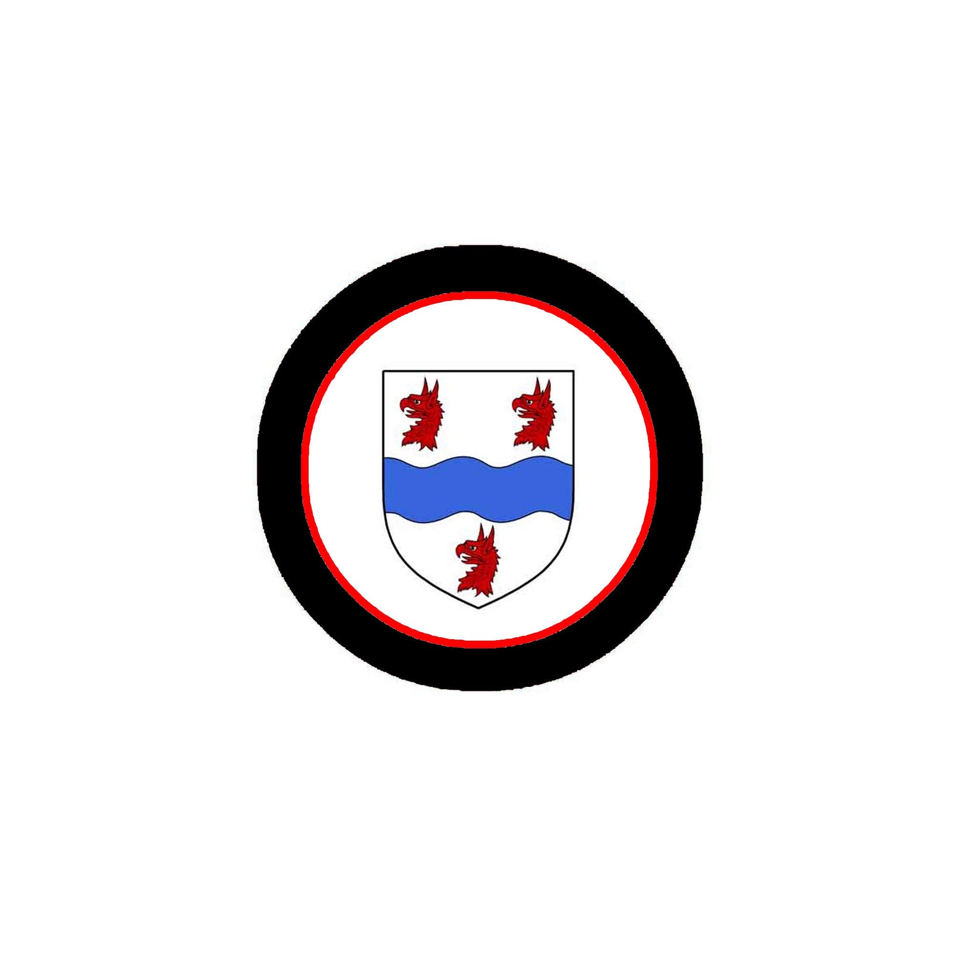 Miller 3-inch Coat of Arms Fridge Round Magnet Default Title
