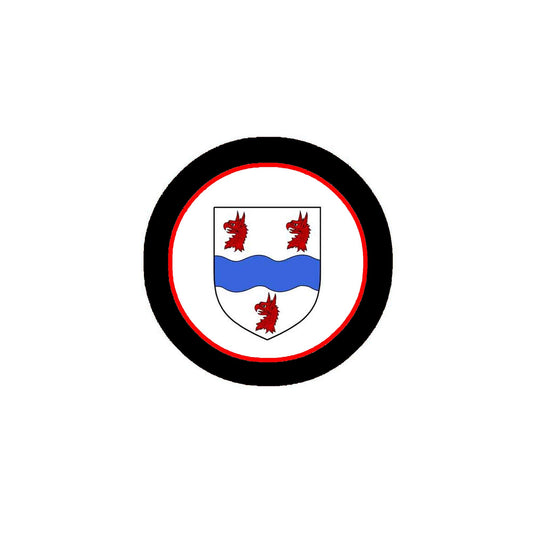 Miller 3-inch Coat of Arms Fridge Round Magnet Default Title