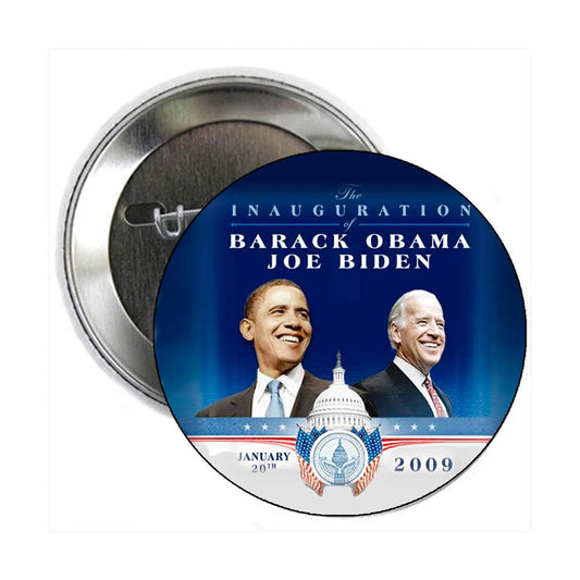 OBAMA BIDEN Inauguration Pinback 2.25-inch Default Title