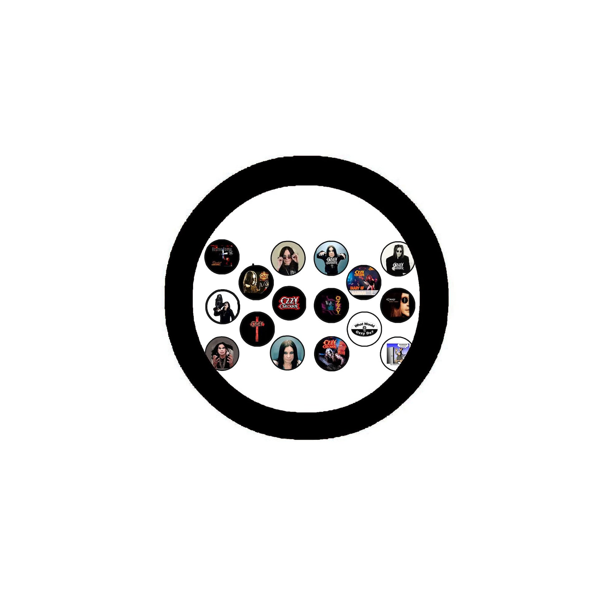 Rock Singer Collection Live Legend Pinback 2.25-inch Default Title