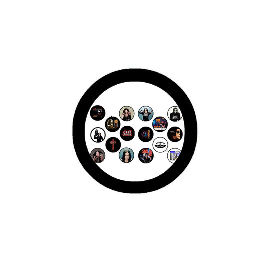 Rock Singer Collection Live Legend Pinback 2.25-inch Default Title