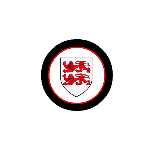 Clancy 3" Coat of Arms Fridge Round Magnet