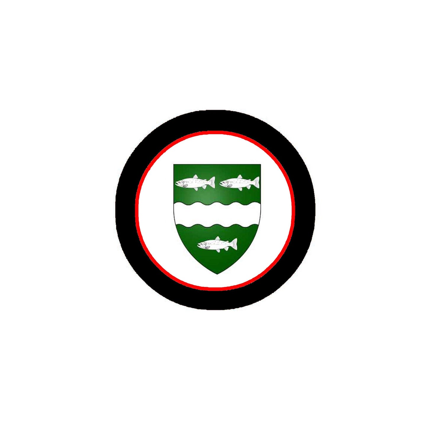 McCarthy 3-inch Coat of Arms Fridge Round Magnet Default Title