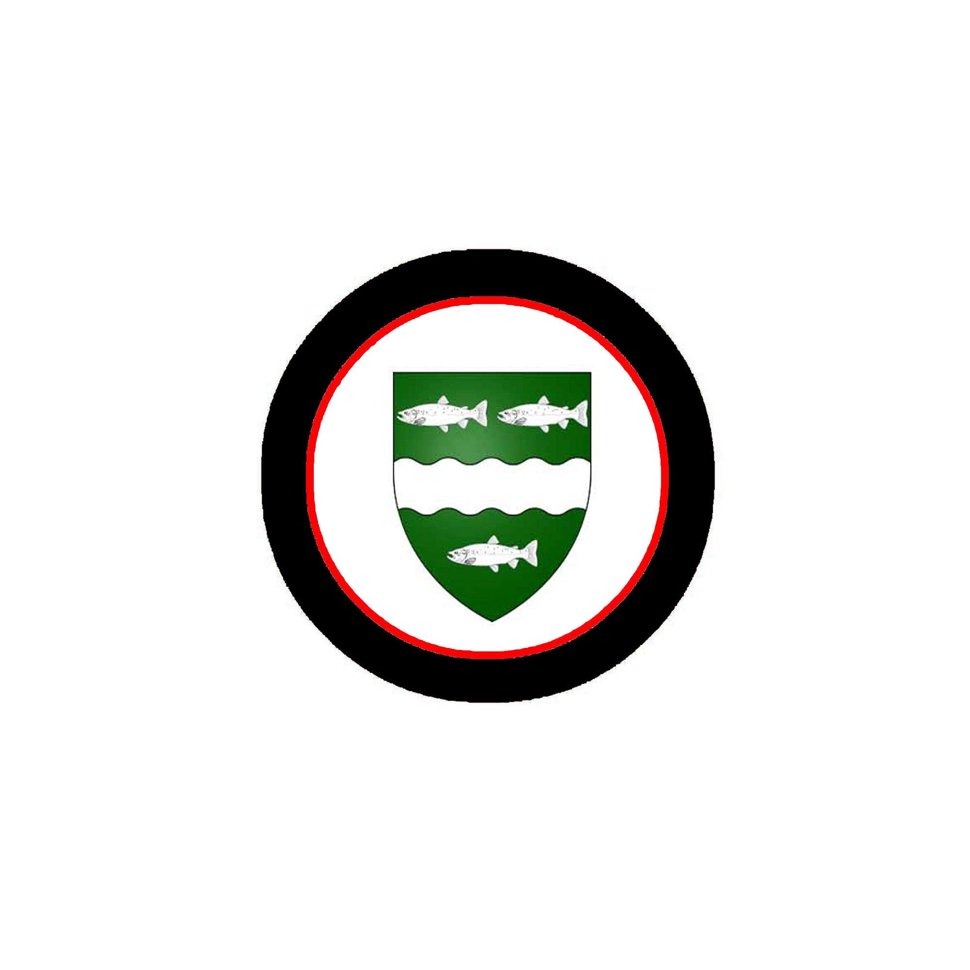 McCarthy 3-inch Coat of Arms Fridge Round Magnet Default Title