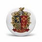 De forge Family Crest Coat of Arms Pinback 3-inch - My Pinbacks