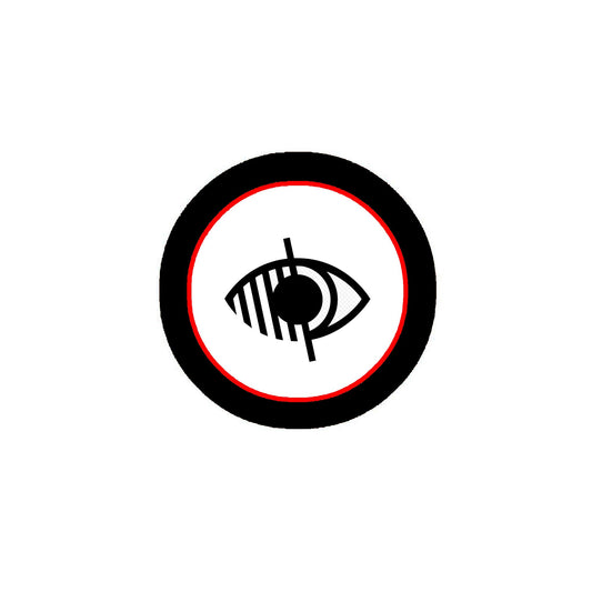 Visual Impairment Symbol International Symbol Pinback 2.25-inch Default Title