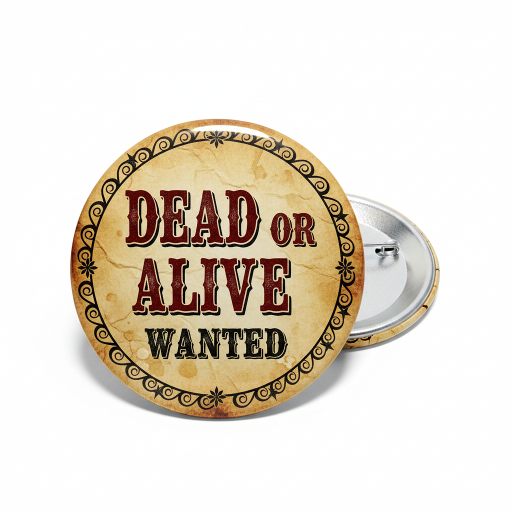 Dead or Alive Pinback 2.25-inch