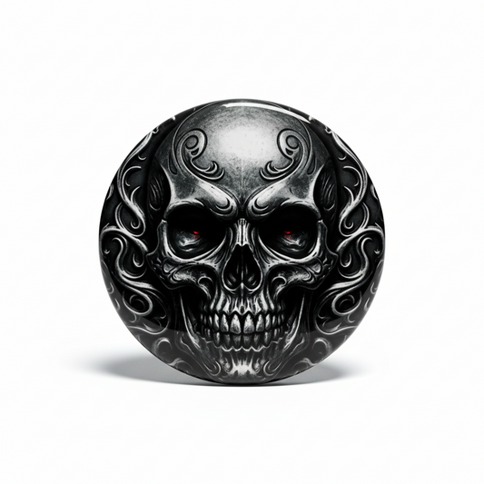 Death Eater Skull Button Pinback 2.25-inch