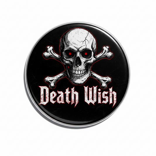 Death Wish Pinback 2.25-inch
