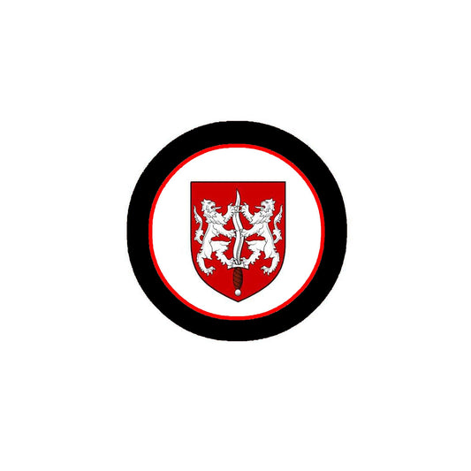Finnegan 3-inch Coat of Arms Fridge Round Magnet Default Title