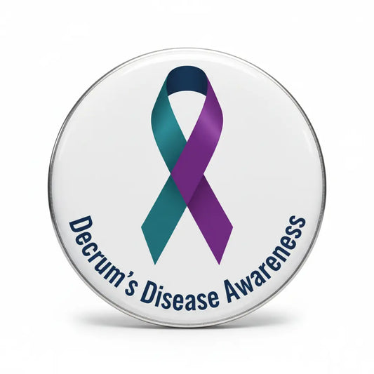Decrums Disease Awareness Pinback 2.25-inch