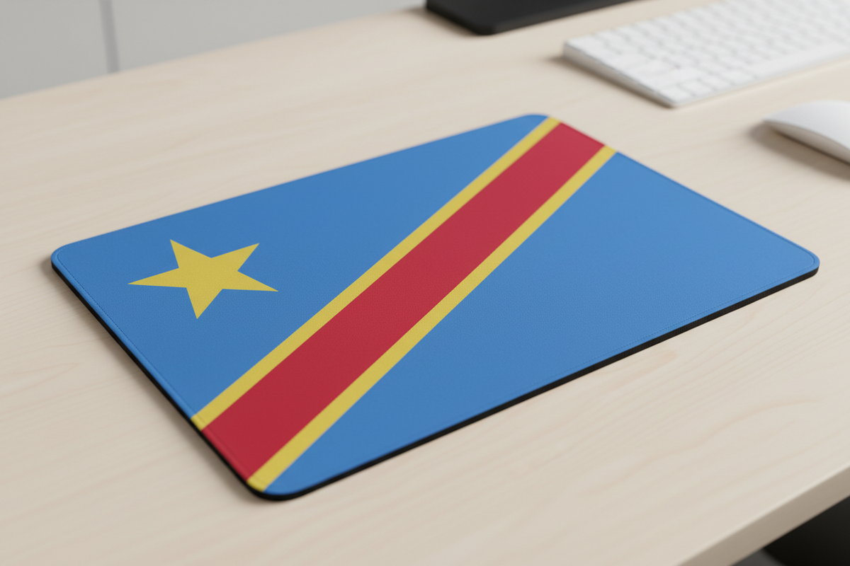 Democratic Republic of the Congo Mousepad
