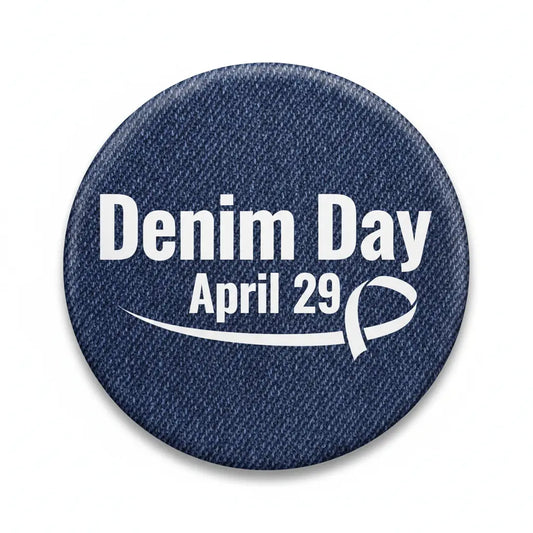 Denim Day (April 29) Pinback 2.25-inch