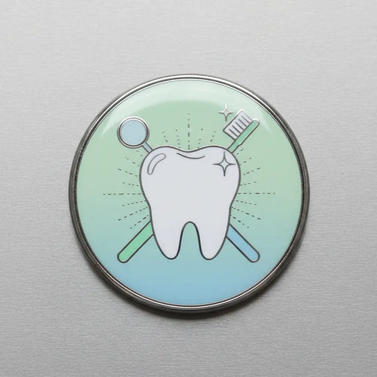 Dental hygienist Pinback 2.25-inch