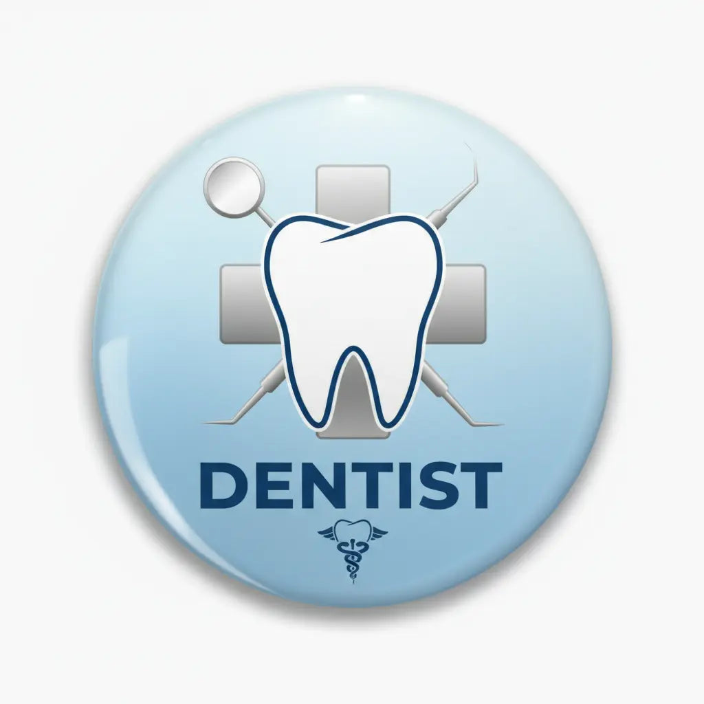 Dentist Pinback 2.25-inch