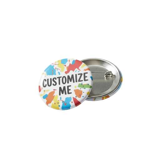 Design Create Your Own Custom Pinback 2.25-inch 10 Pcs - My Pinbacks