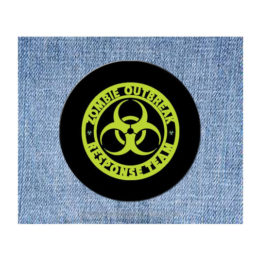 1 Pc Zombie Outbreak Response Team Pinback Button 2-25"