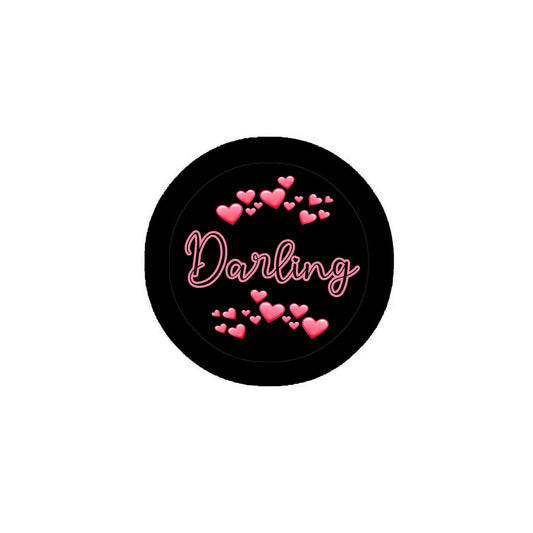 Darling Romantic Valentine Love Friendship 2.25" Pinback for Jackets, Backpack