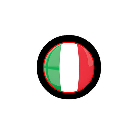 Italy Flag 1.25-inch Pinback Button Country Default Title
