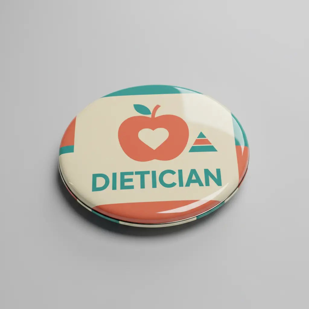 Dietician Pinback 2.25-inch